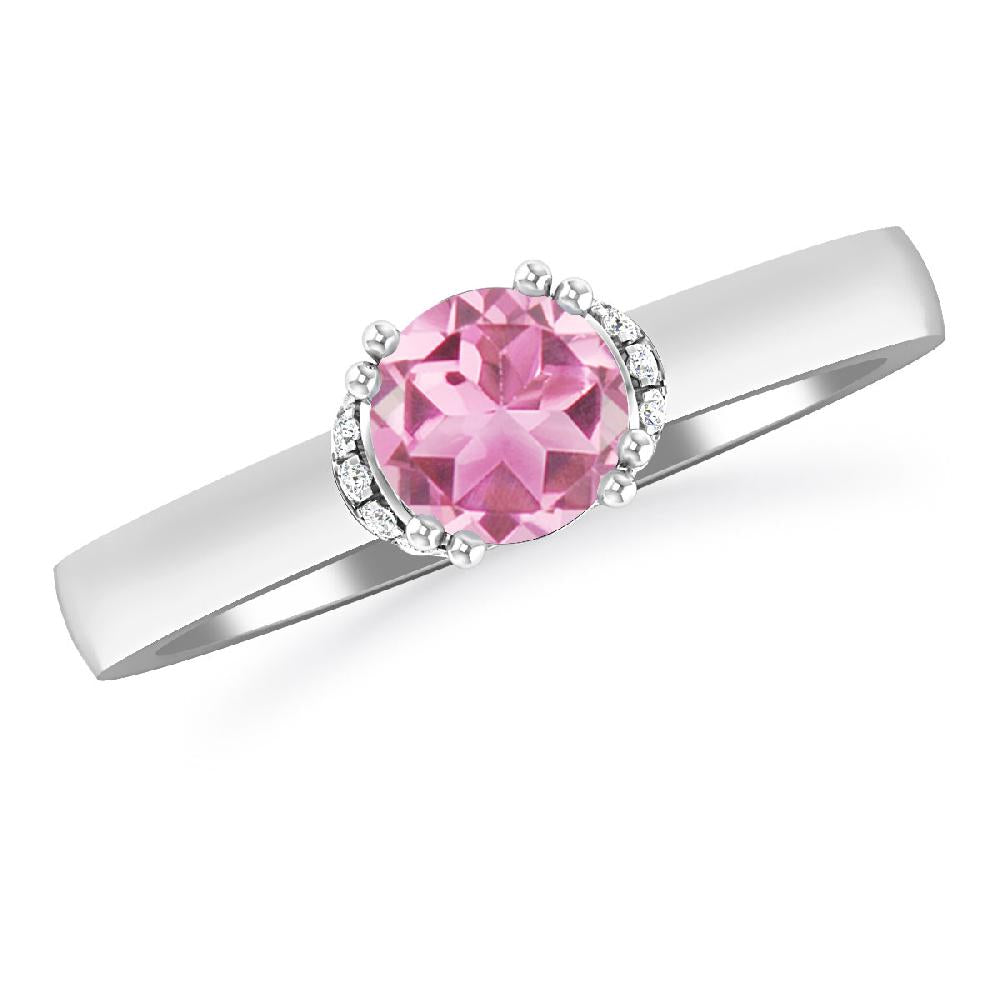 White Gold - Pink Tourmaline