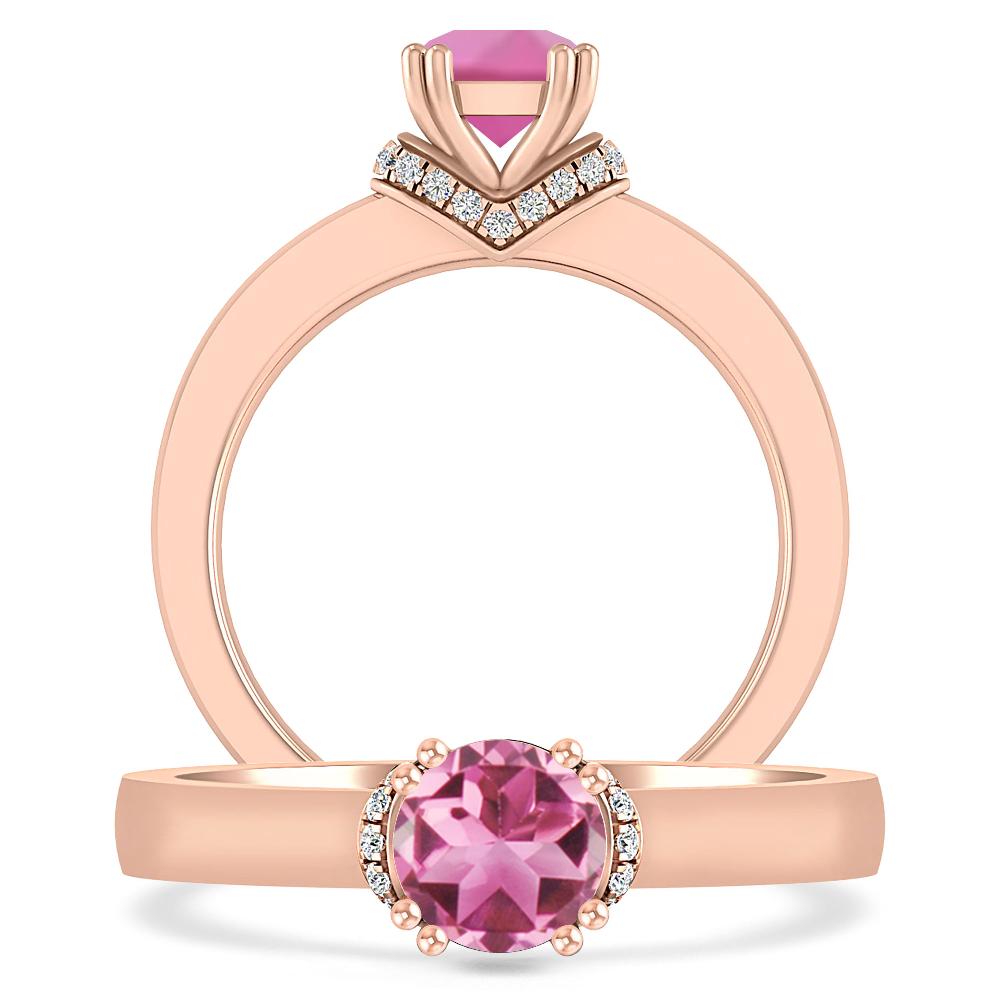 Rose Gold - Pink Tourmaline