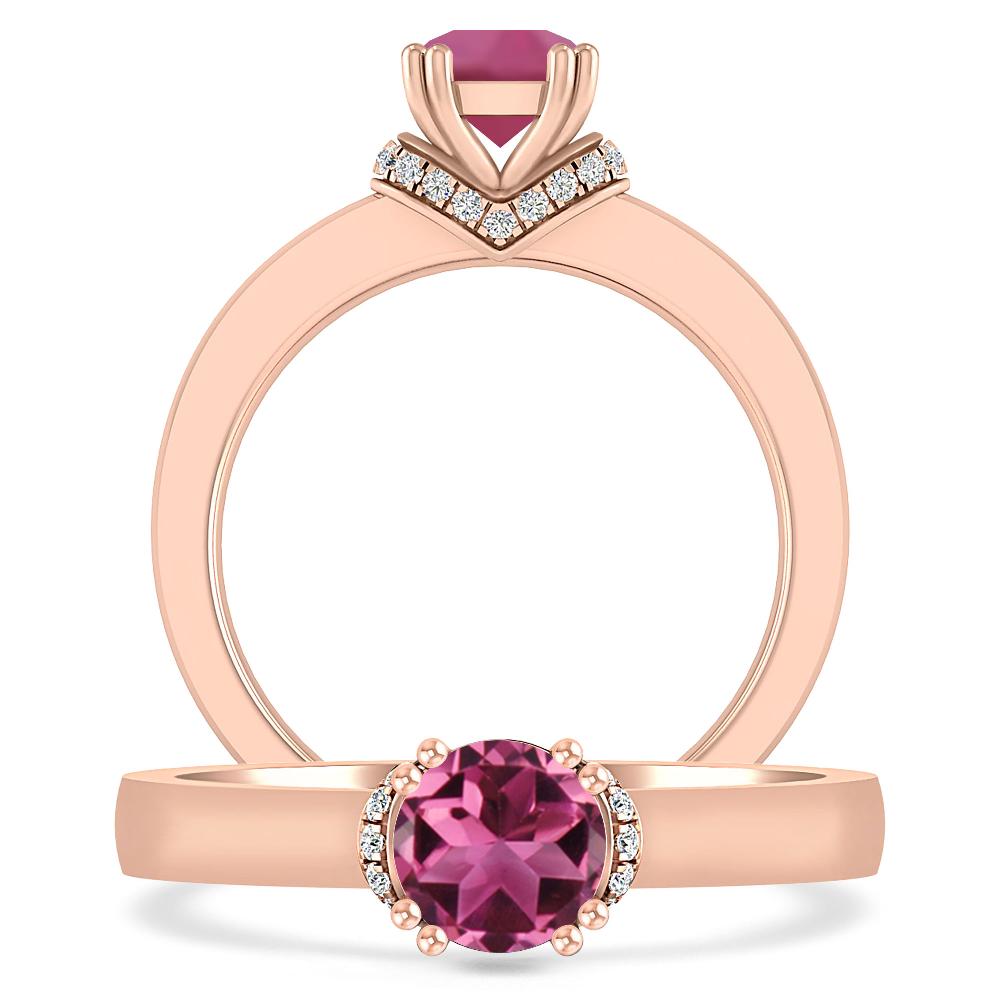 Rose Gold - Pink Tourmaline