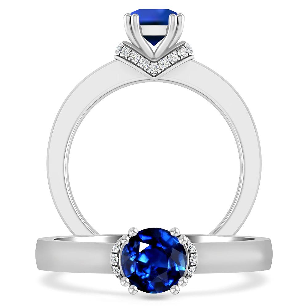 White Gold - Sapphire