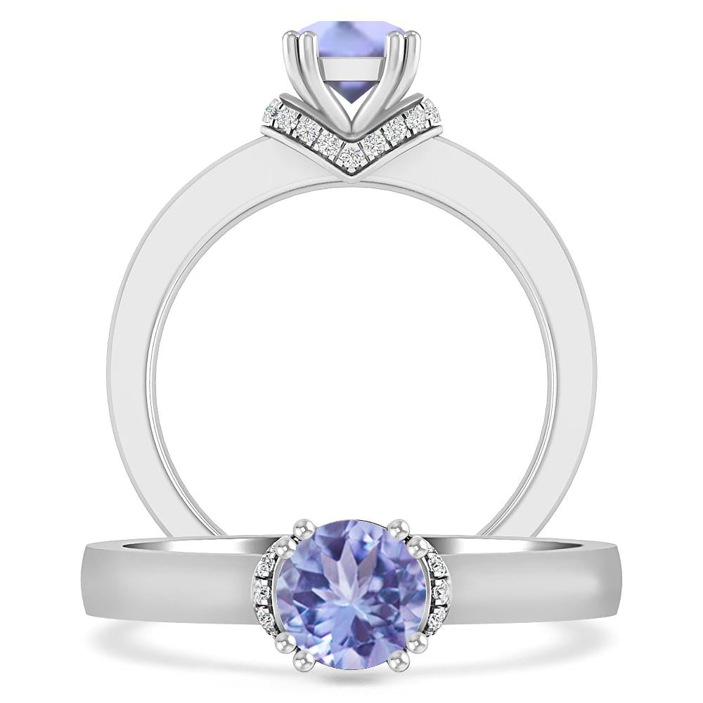 White Gold - Tanzanite