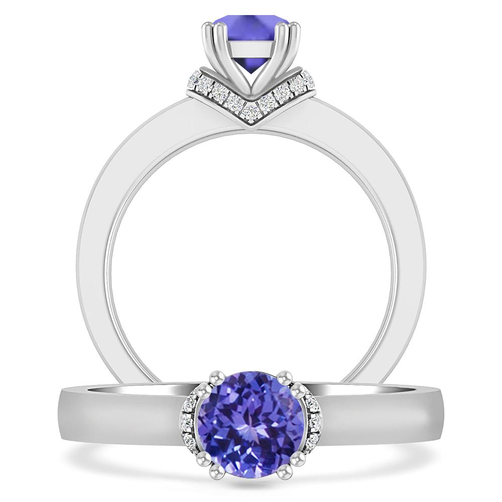 White Gold - Tanzanite