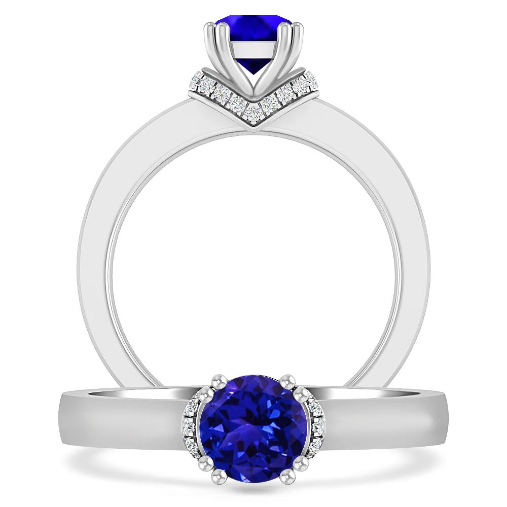 White Gold - Tanzanite