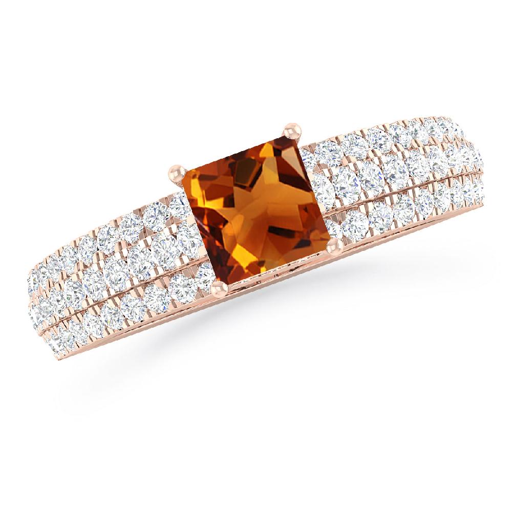 Rose Gold - Citrine