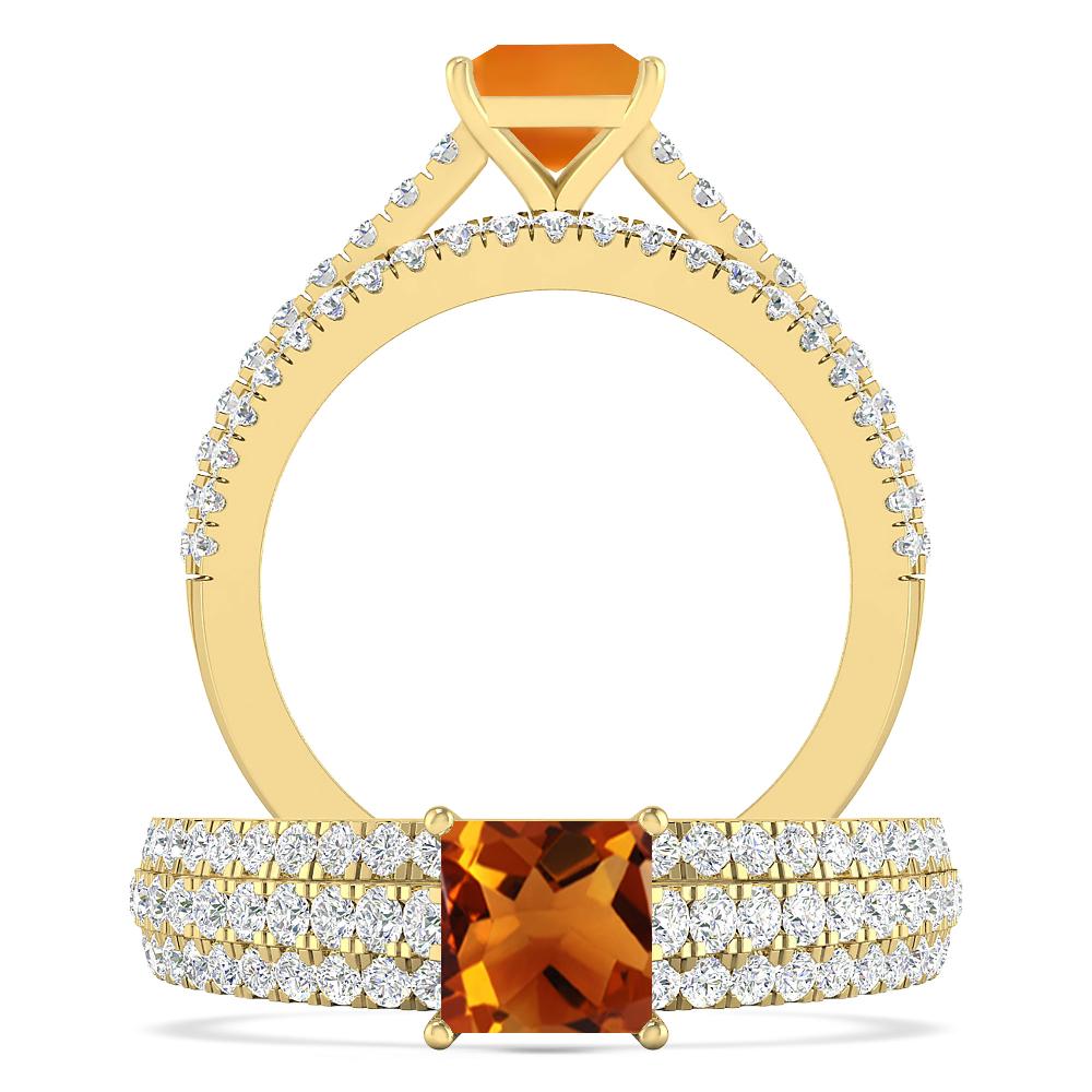 Yellow Gold - Citrine