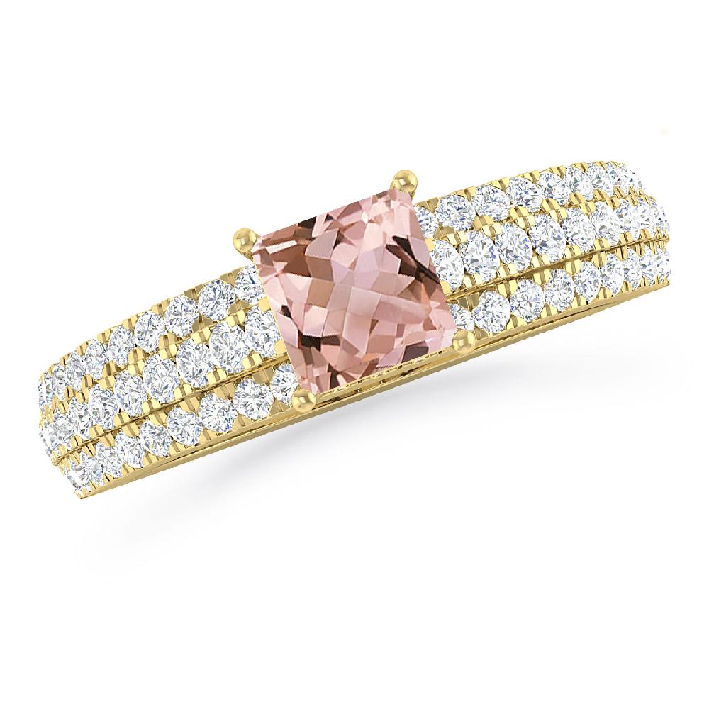 Yellow Gold - Morganite