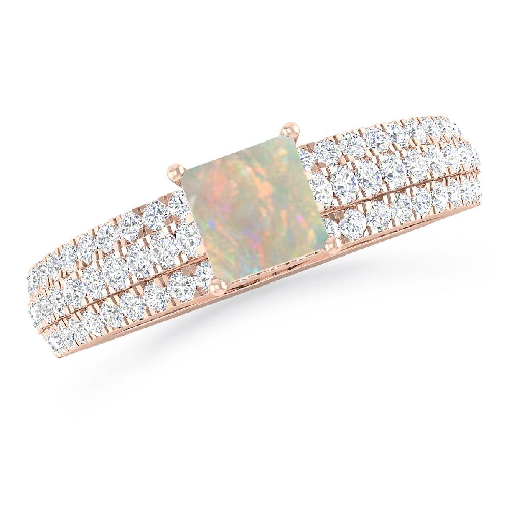 Rose Gold - Opal