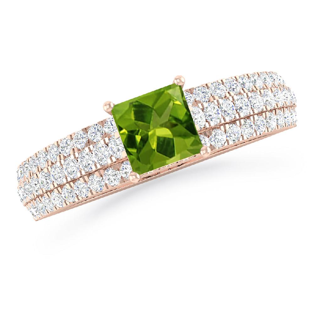 Rose Gold - Peridot