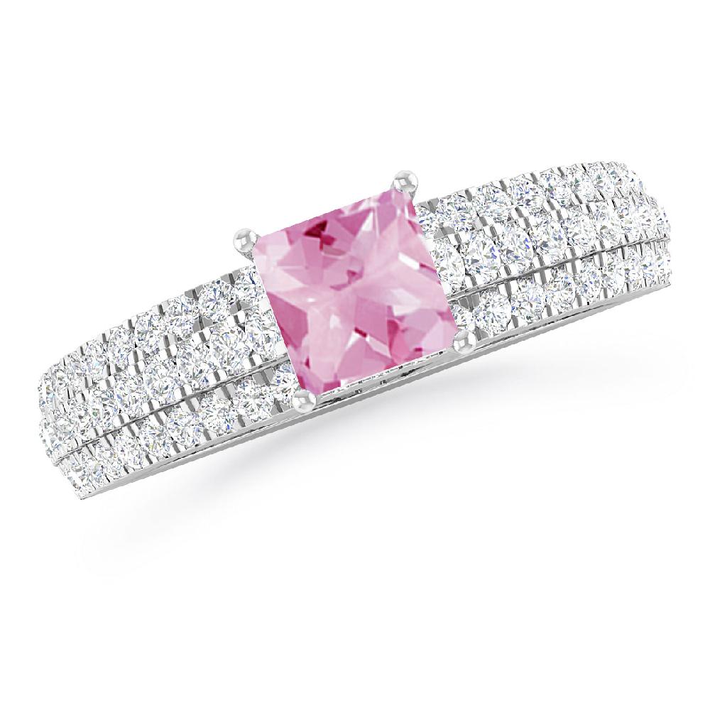 White Gold - Pink Tourmaline