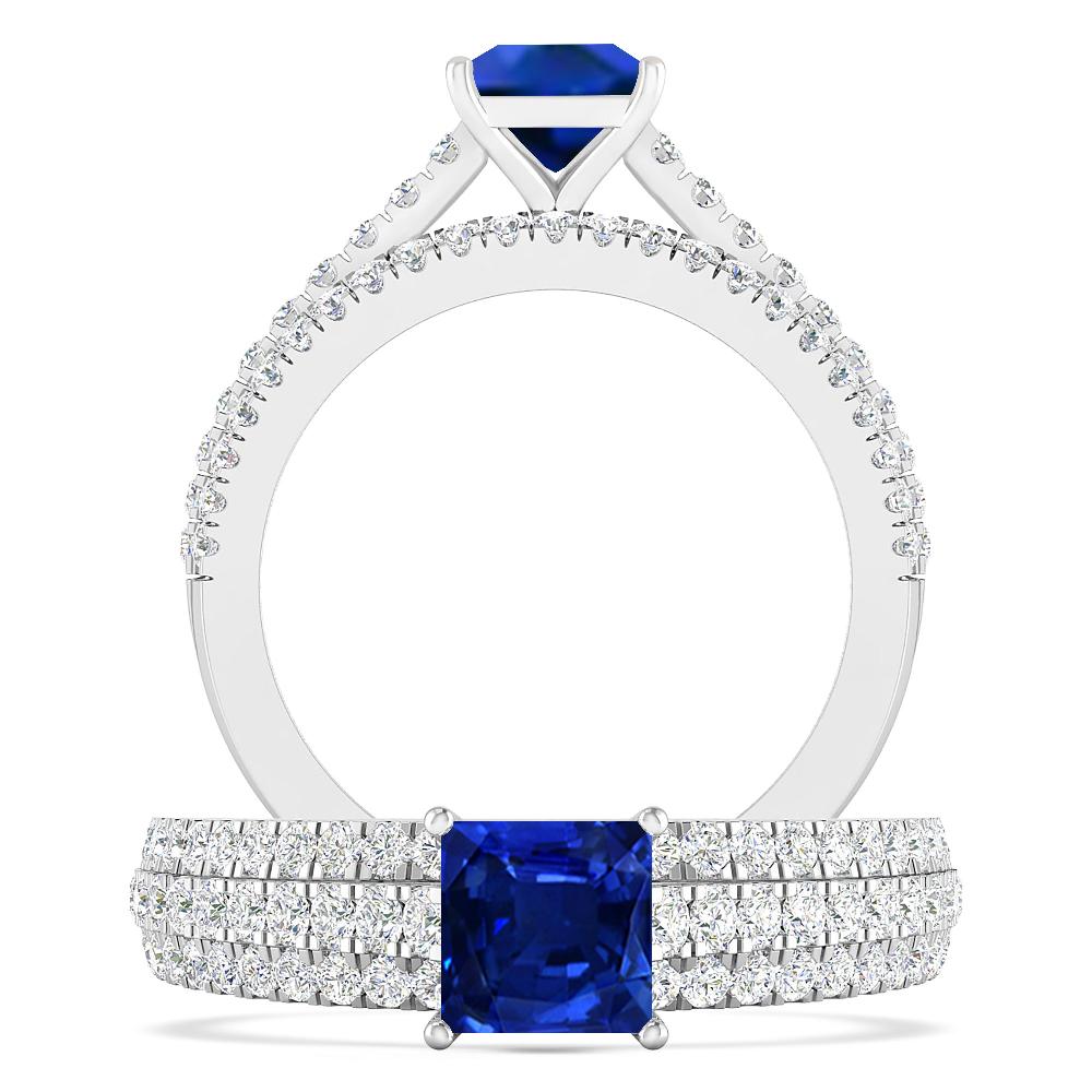 White Gold - Sapphire