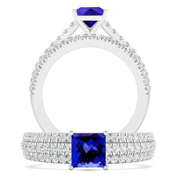 White Gold - Tanzanite