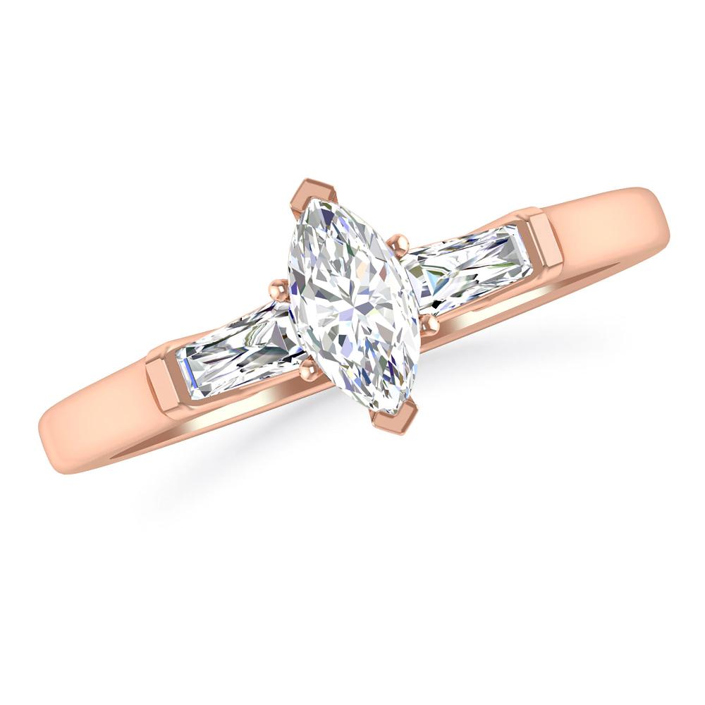 Rose Gold - Diamond