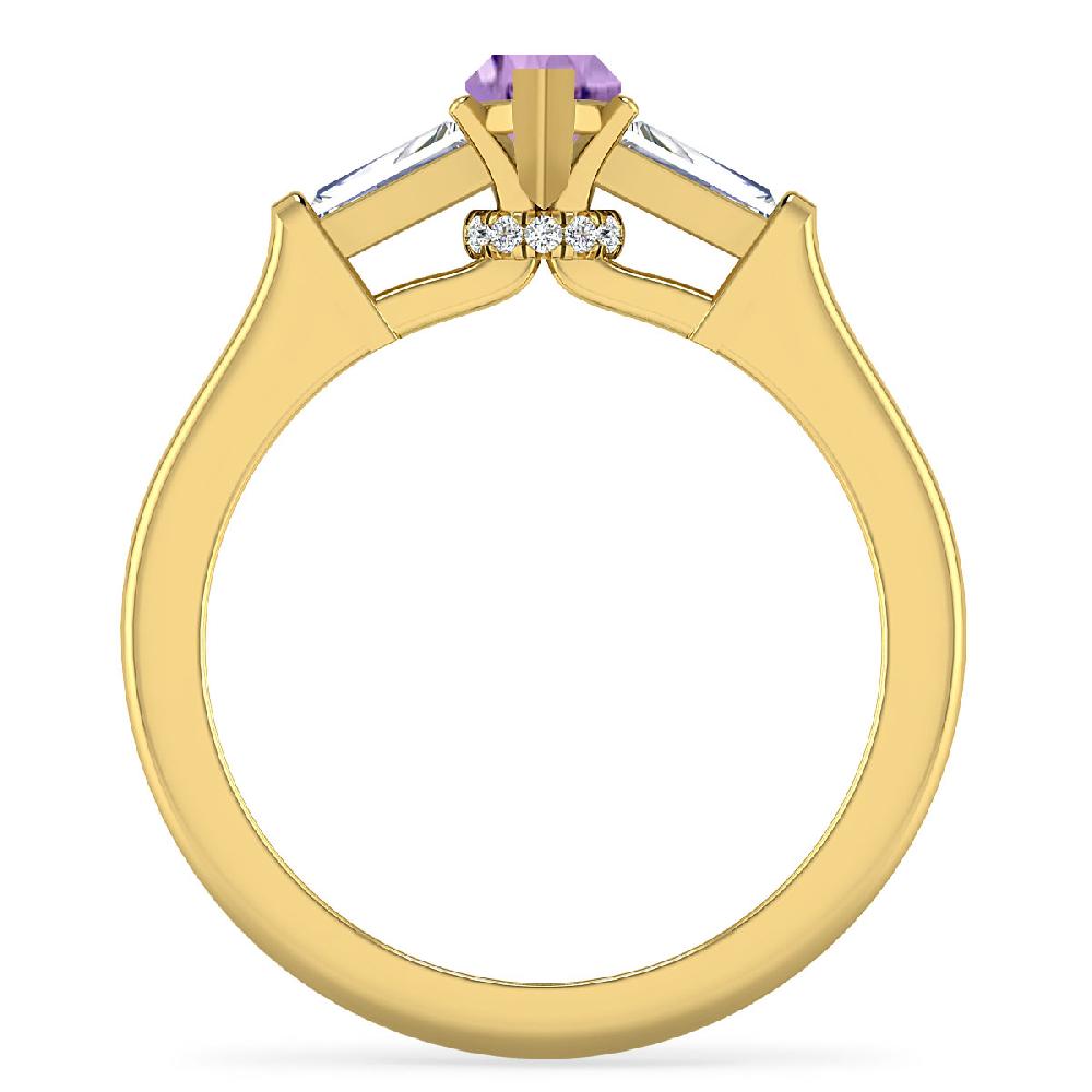 Yellow Gold - Amethyst