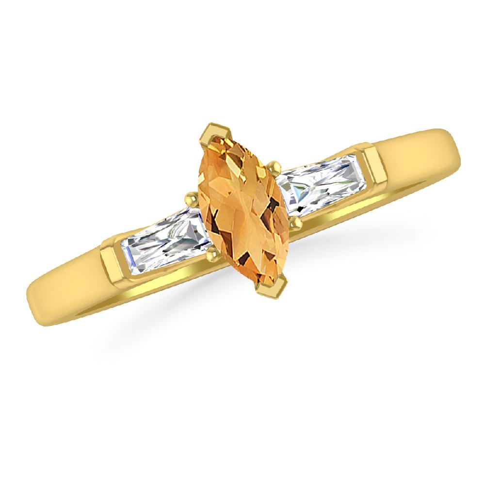 Yellow Gold - Citrine