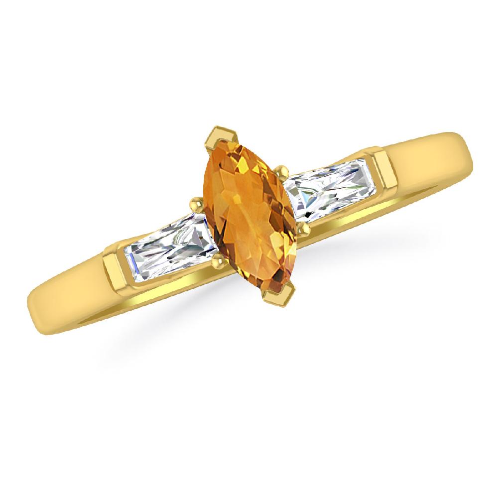 Yellow Gold - Citrine