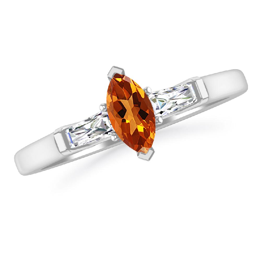 White Gold - Citrine