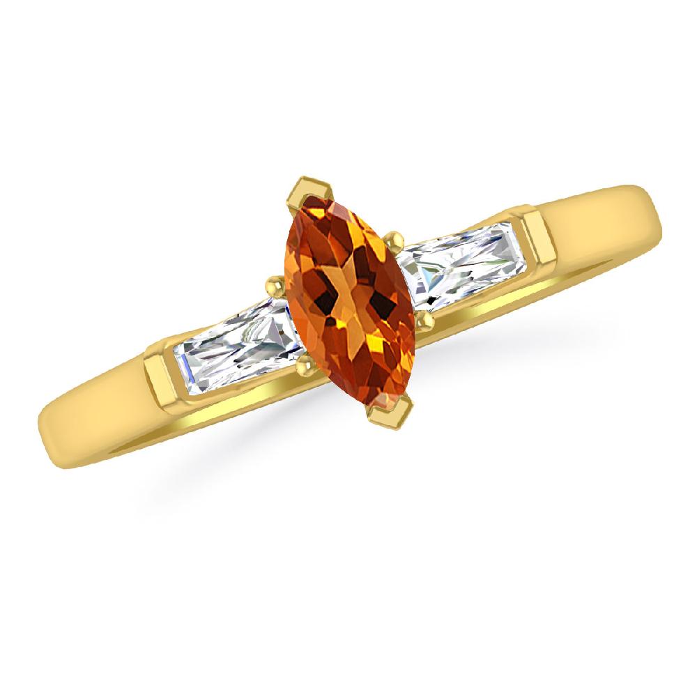 Yellow Gold - Citrine