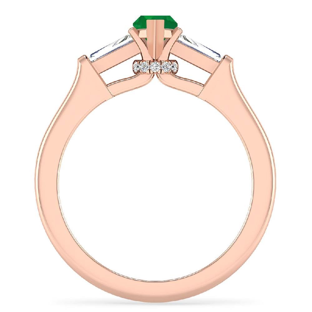 Rose Gold - Emerald