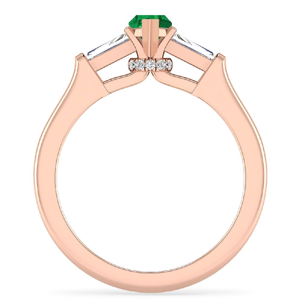 Rose Gold - Emerald