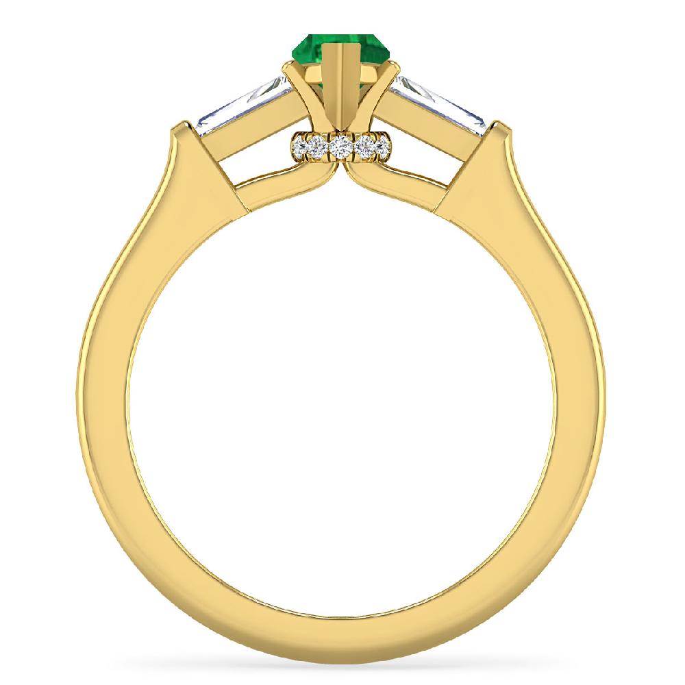 Yellow Gold - Emerald