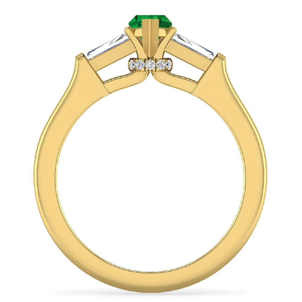 Yellow Gold - Emerald