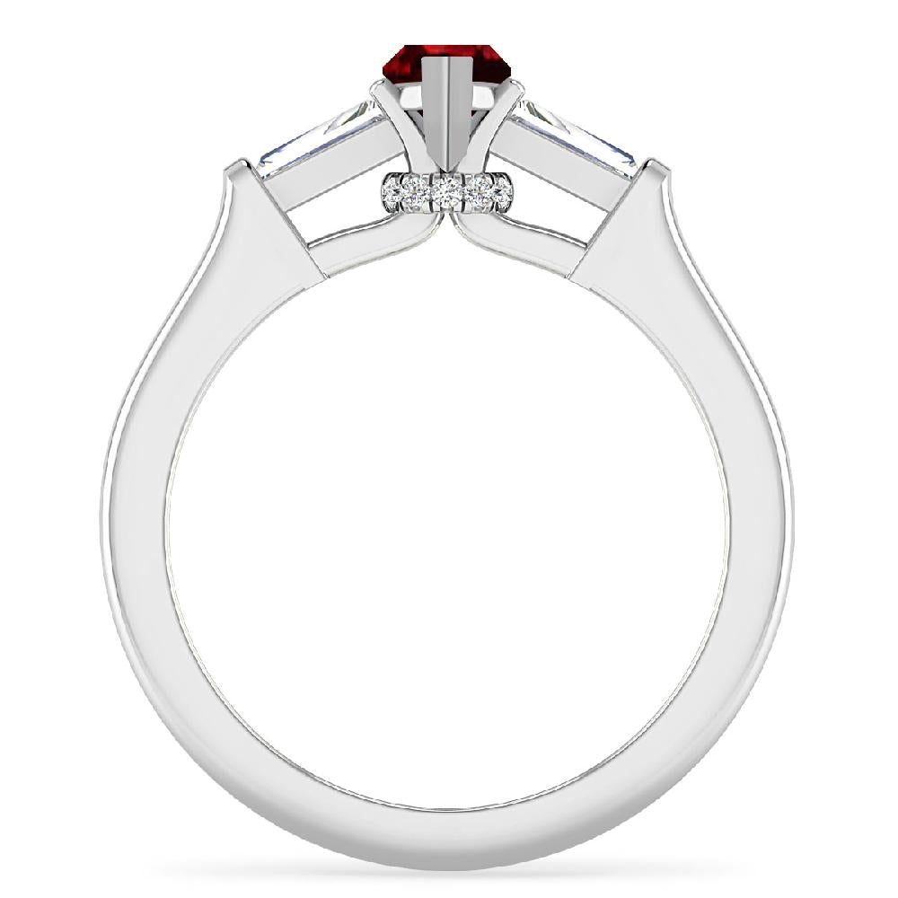 White Gold - Garnet