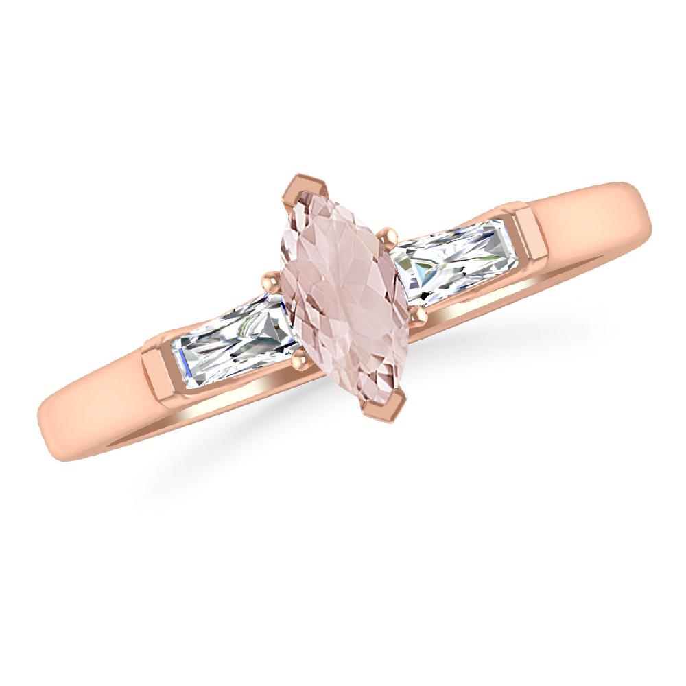 Rose Gold - Morganite