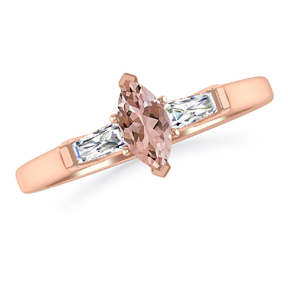 Rose Gold - Morganite