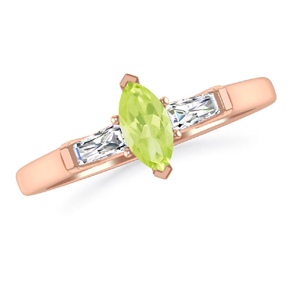 Rose Gold - Peridot