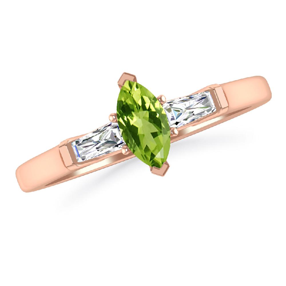 Rose Gold - Peridot