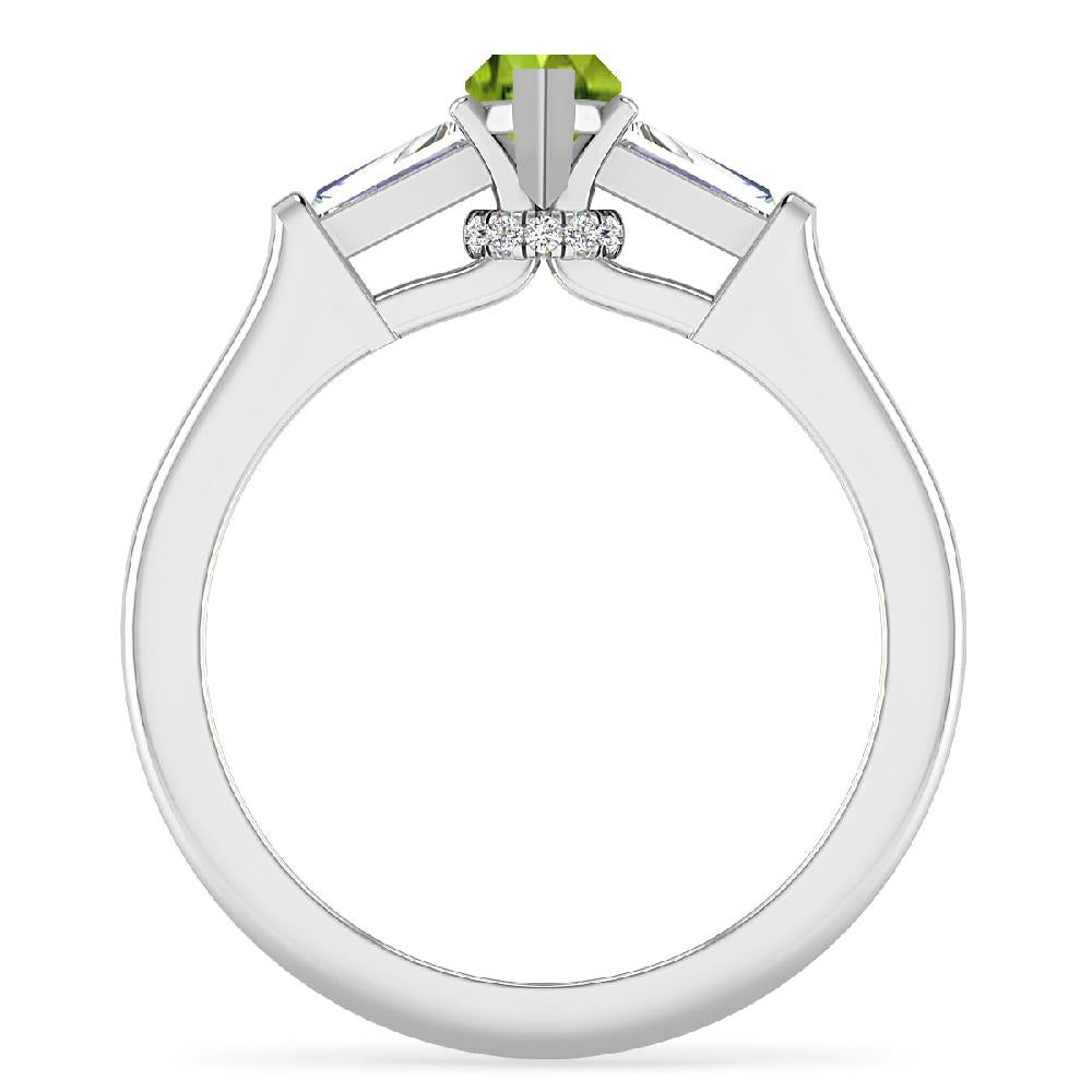 White Gold - Peridot