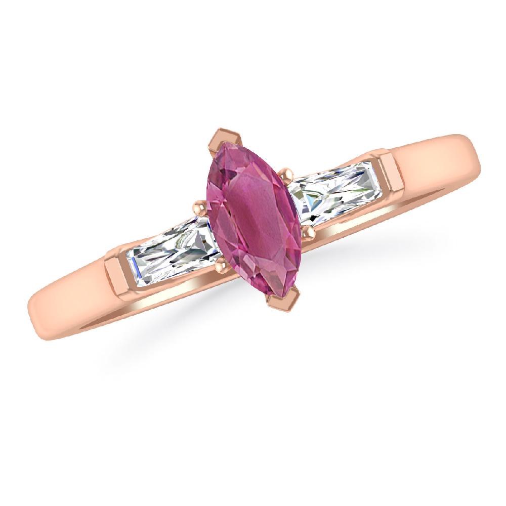 Rose Gold - Pink Tourmaline