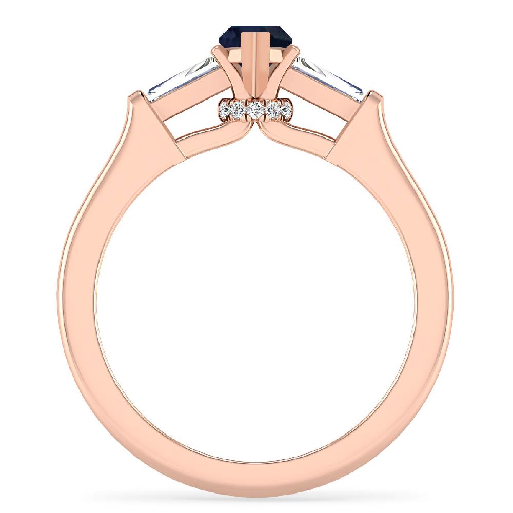 Rose Gold - Sapphire