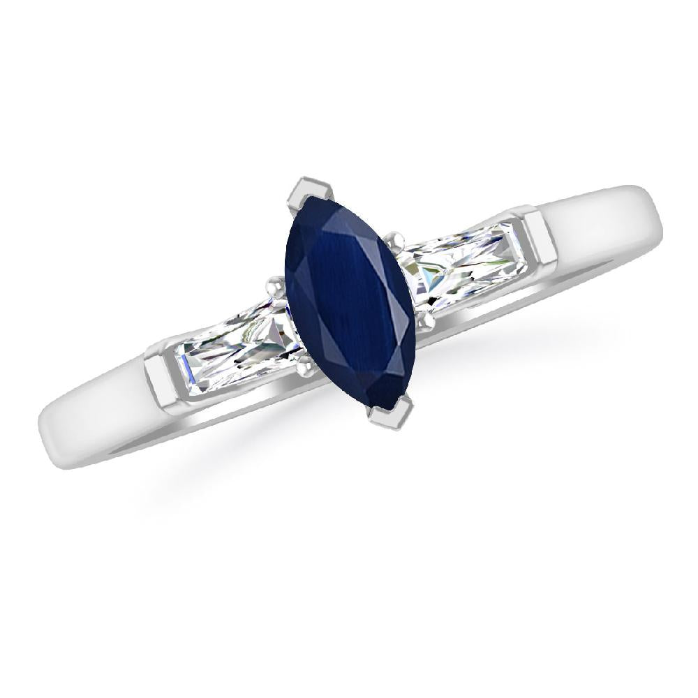 White Gold - Sapphire