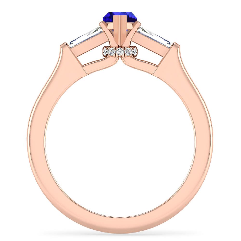 Rose Gold - Tanzanite