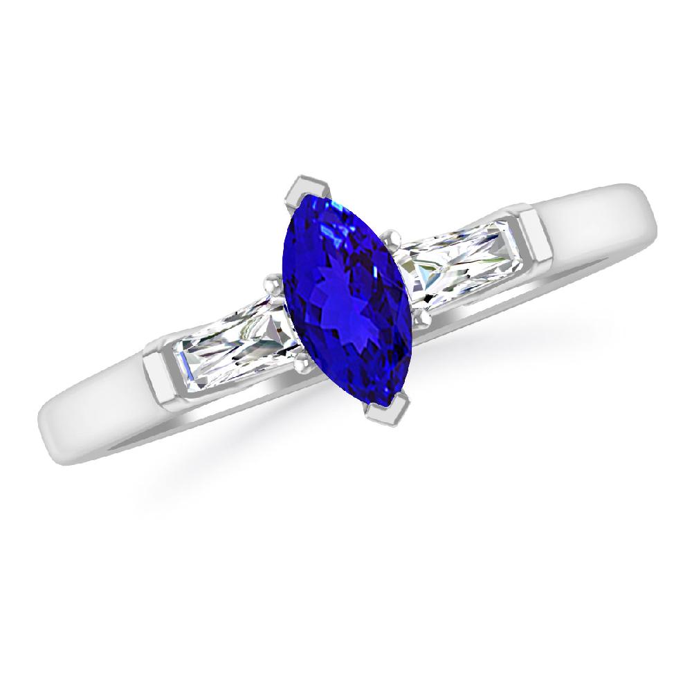 White Gold - Tanzanite