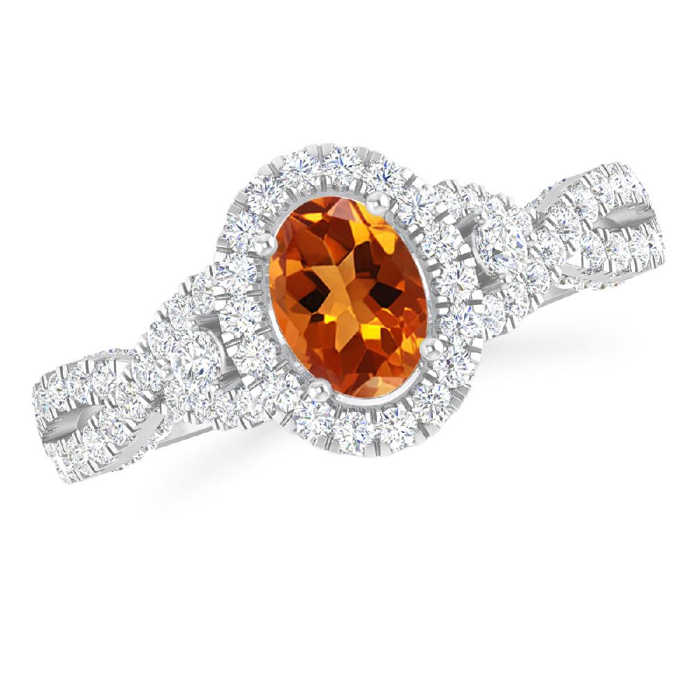 White Gold - Citrine