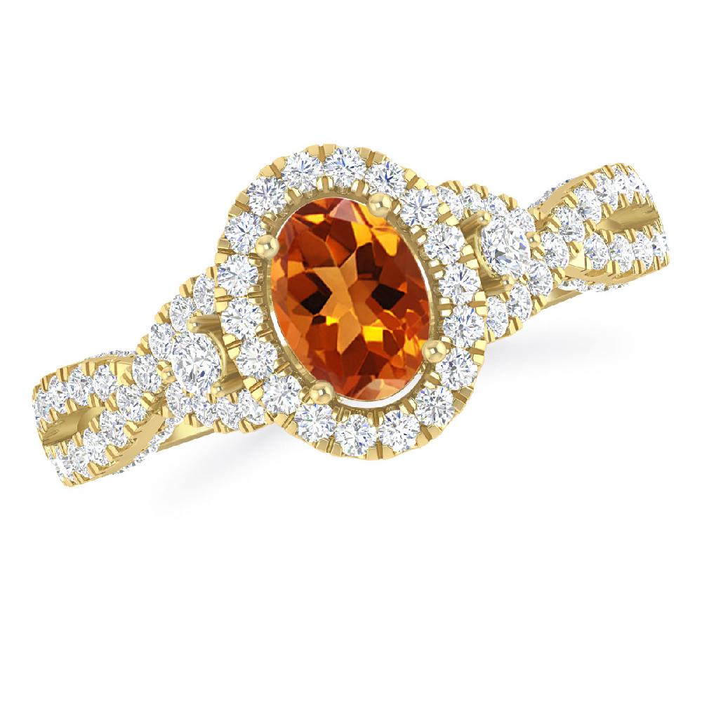 Yellow Gold - Citrine