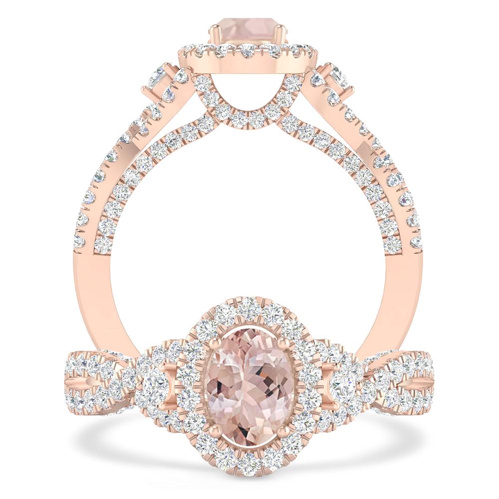 Rose Gold - Morganite