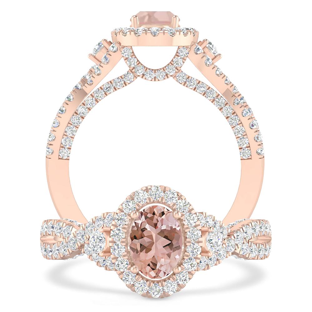 Rose Gold - Morganite