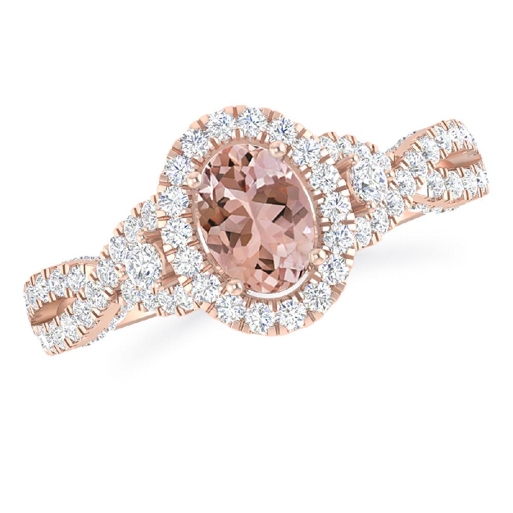 Rose Gold - Morganite