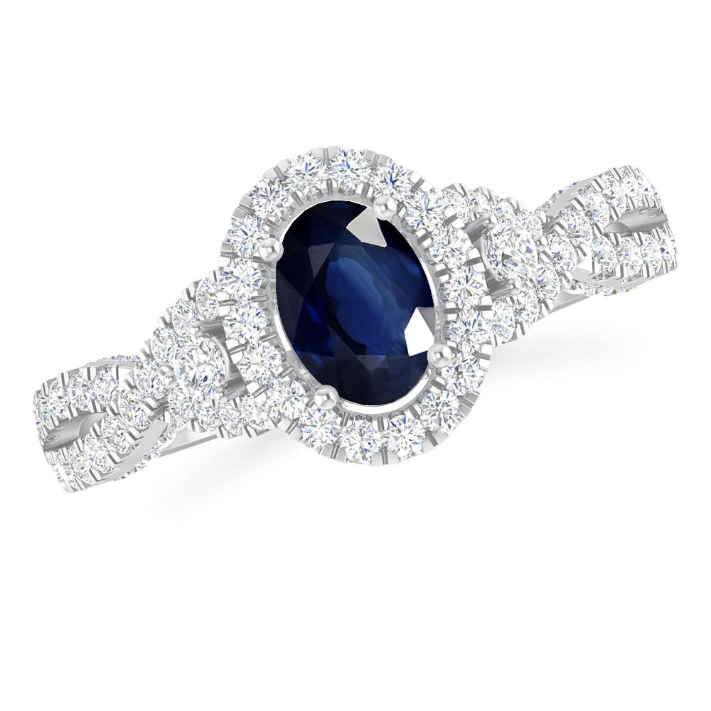 White Gold - Sapphire