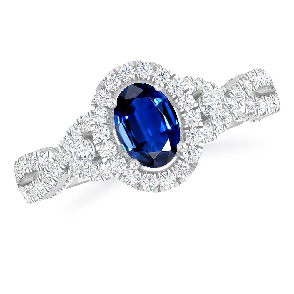 White Gold - Sapphire