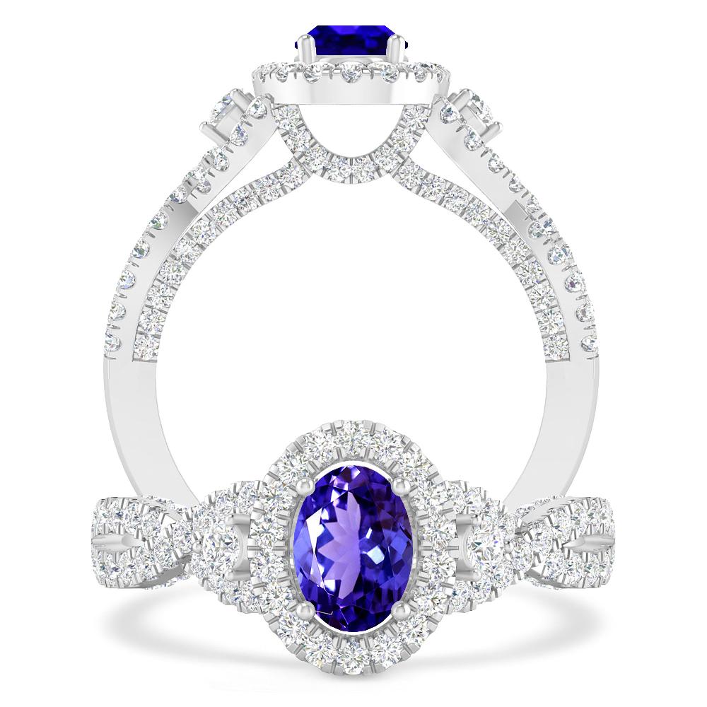 White Gold - Tanzanite