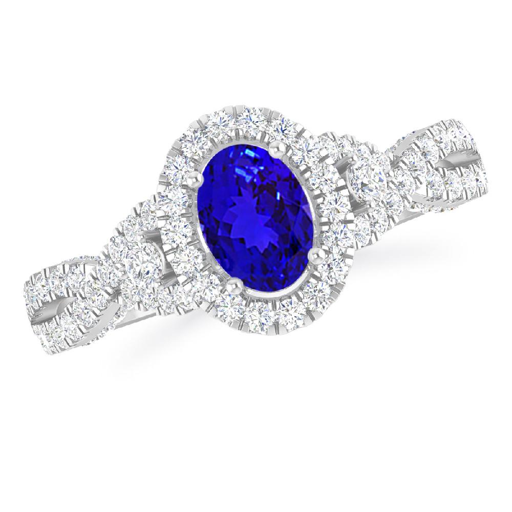 White Gold - Tanzanite