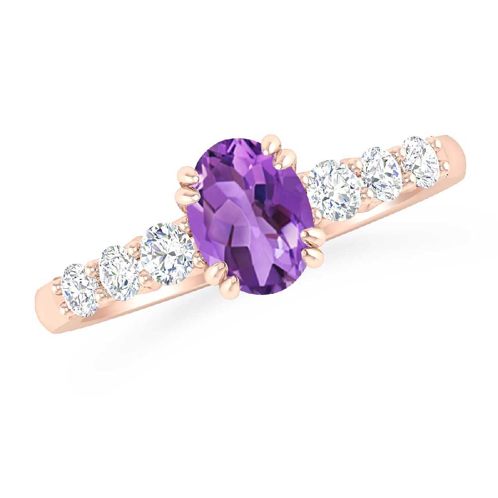 Rose Gold - Amethyst