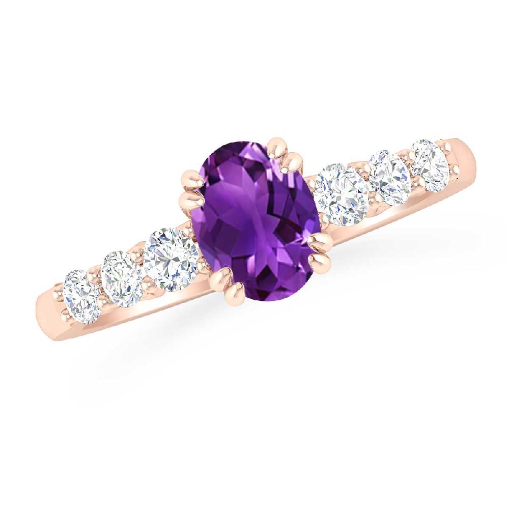 Rose Gold - Amethyst