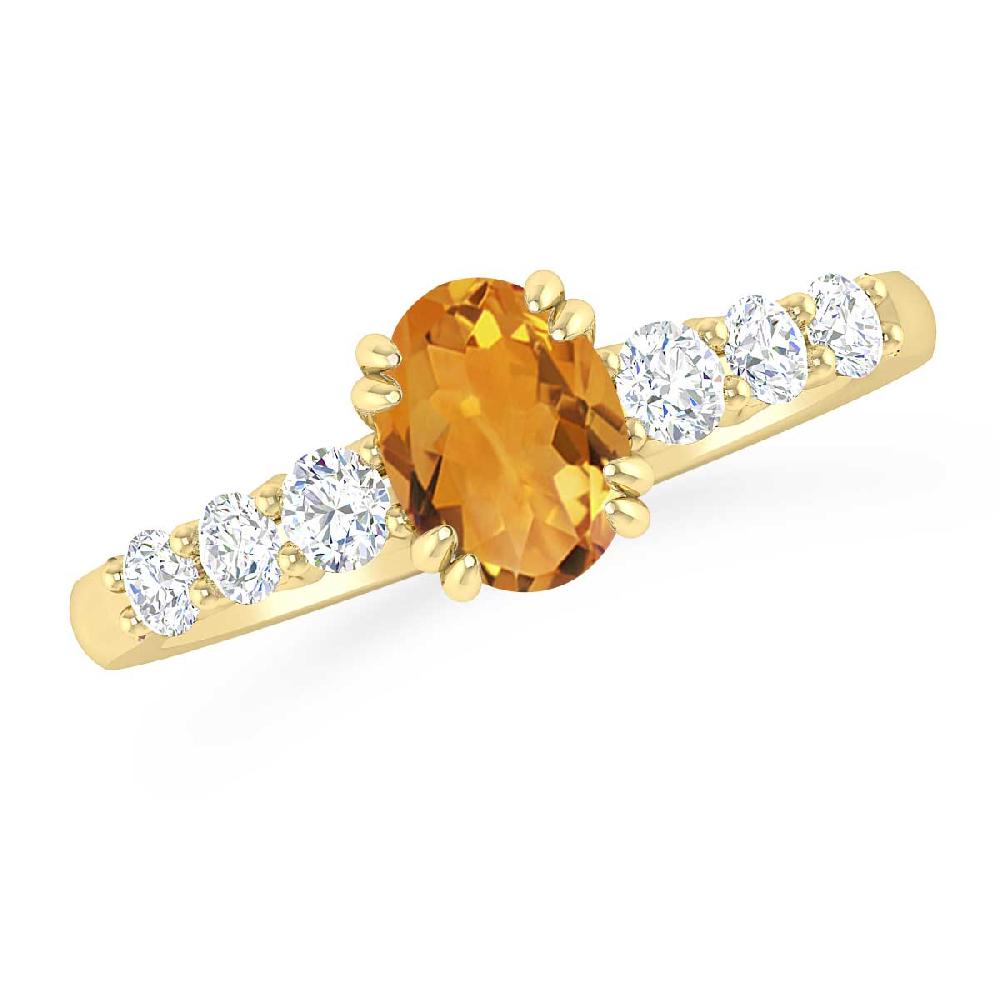 Yellow Gold - Citrine