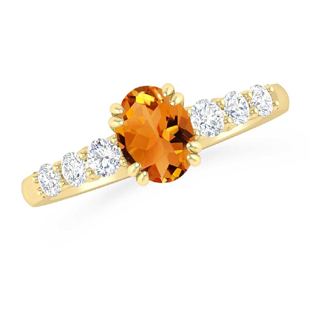 Yellow Gold - Citrine