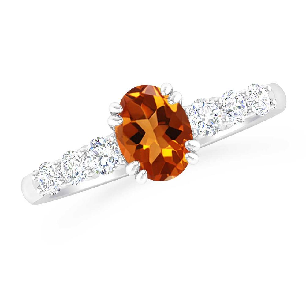 White Gold - Citrine